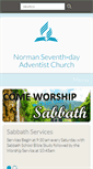 Mobile Screenshot of normanadventist.org